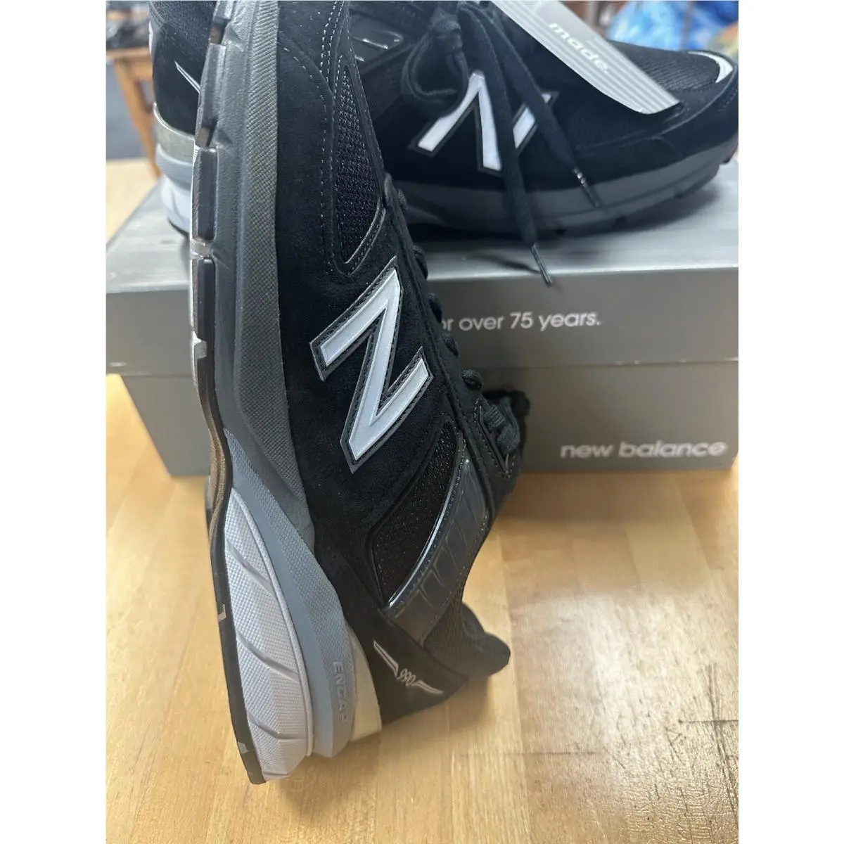 New Balance shoes - New Balance 990 - M990BK5 - Black/Gray 3