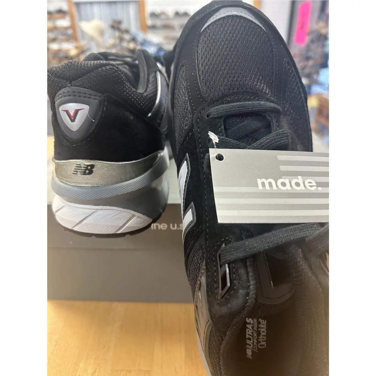 New Balance shoes - New Balance 990 - M990BK5 - Black/Gray 5