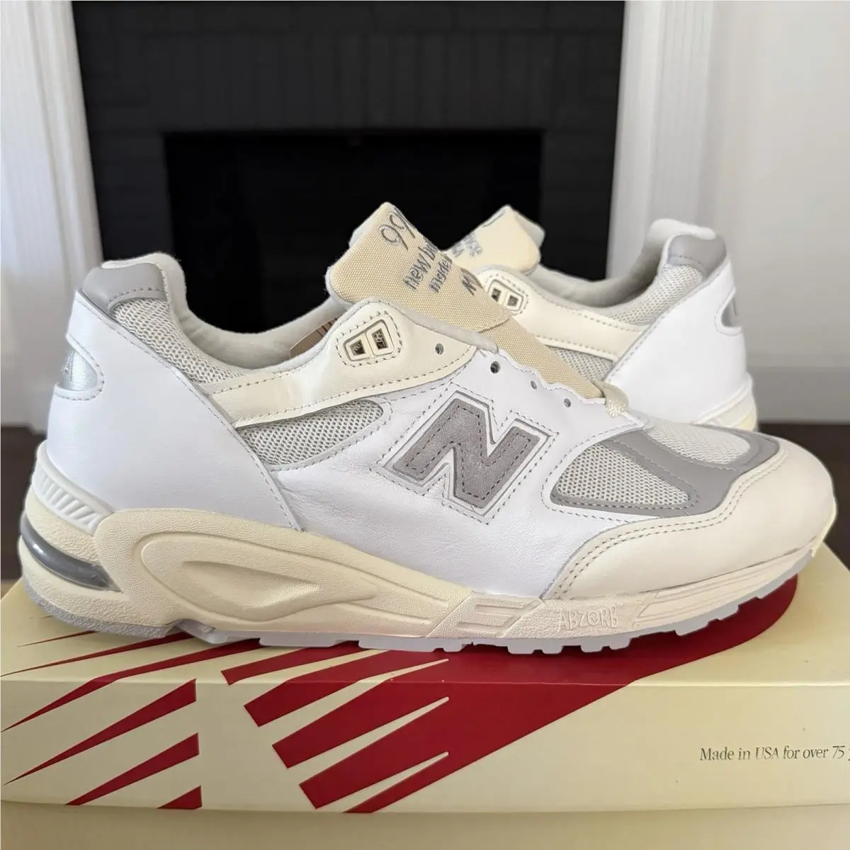 New Balance x Teddy Santis 990v2 Made in Usa “sea Salt” - Size 12 - M990TC2