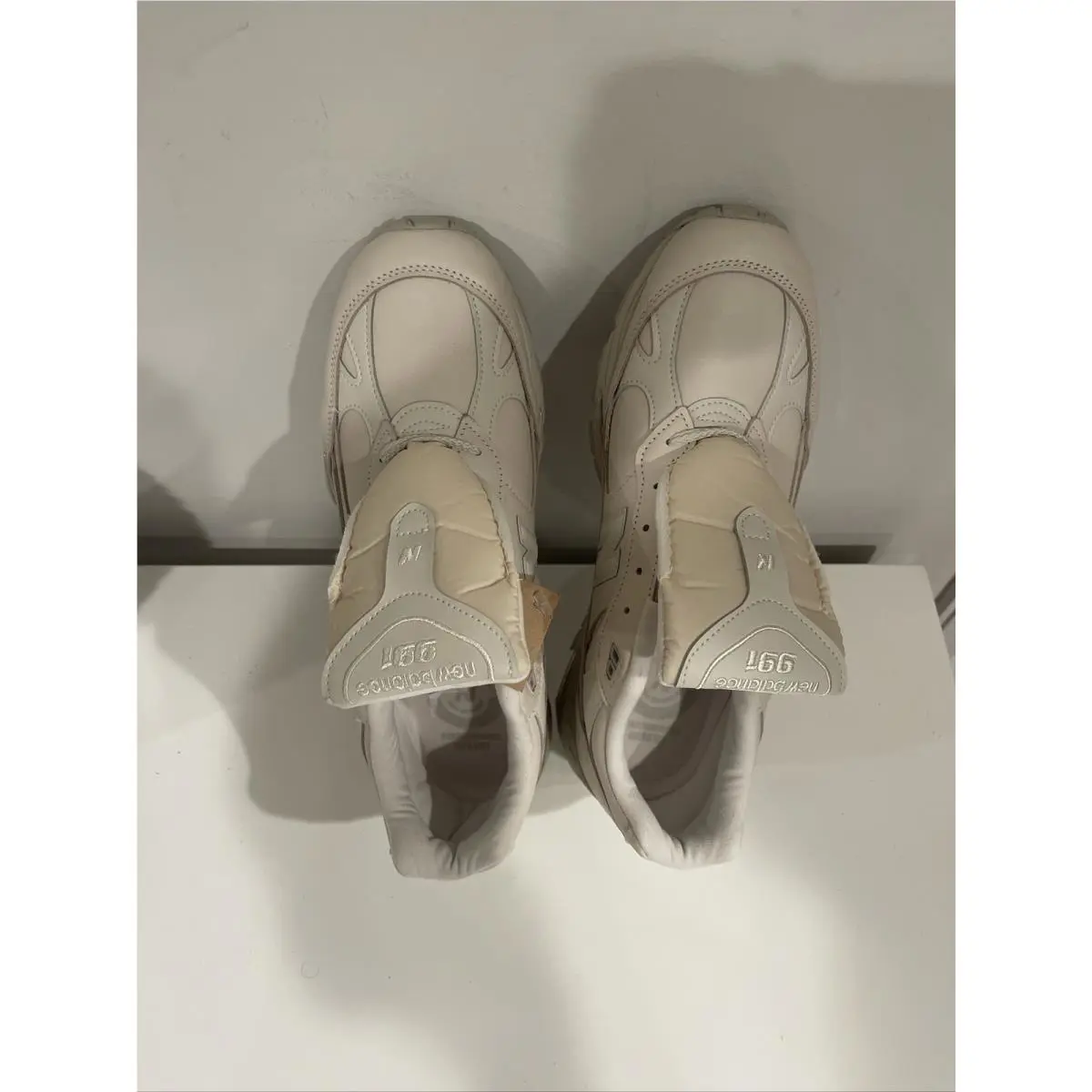 New Balance shoes - New Balance 991 Made in England - M991OW - Off White 8