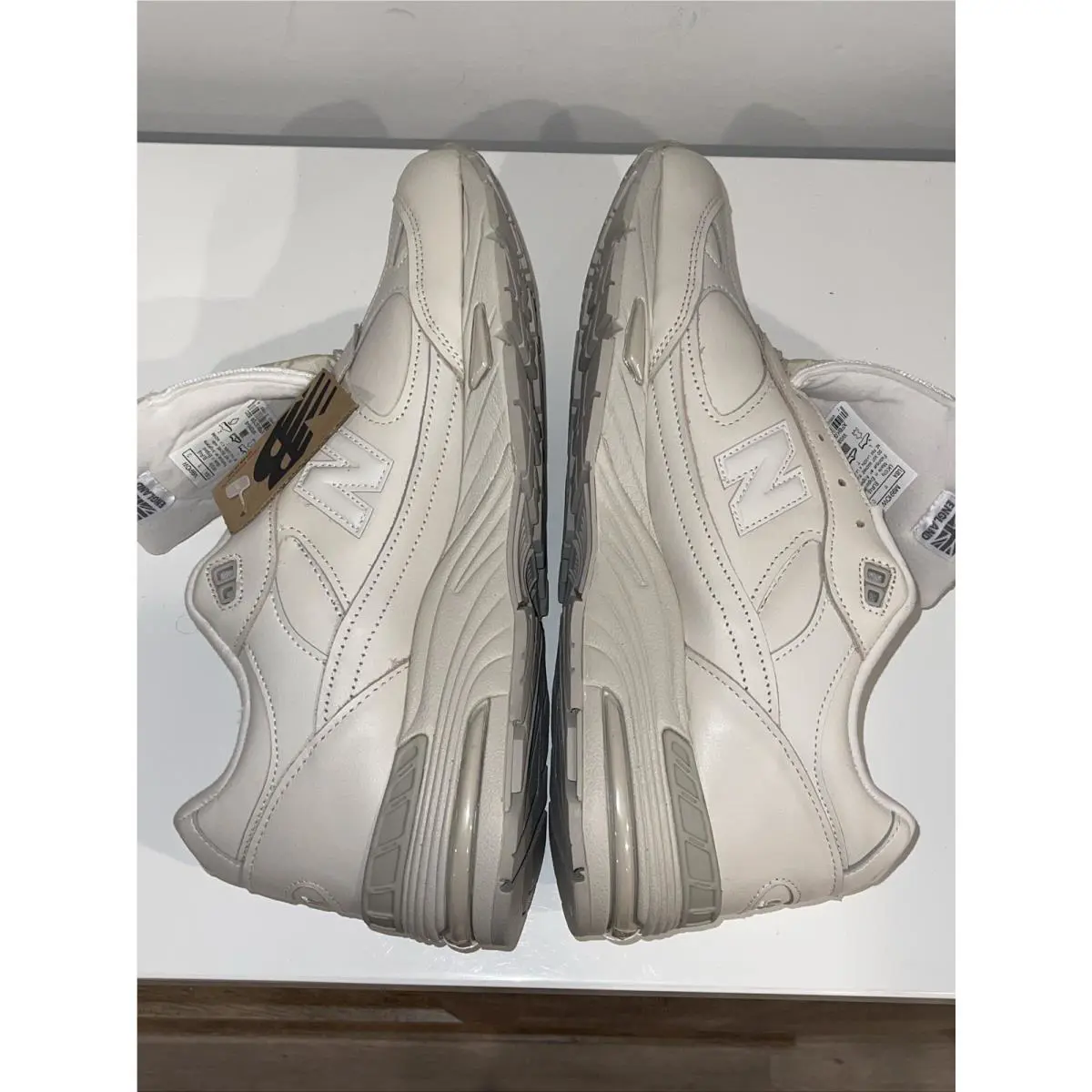 New Balance shoes - New Balance 991 Made in England - M991OW - Off White 13
