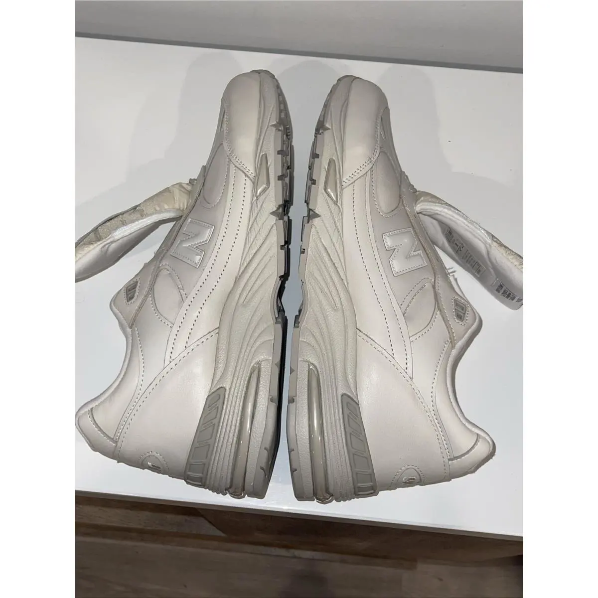 New Balance shoes - New Balance 991 Made in England - M991OW - Off White 14