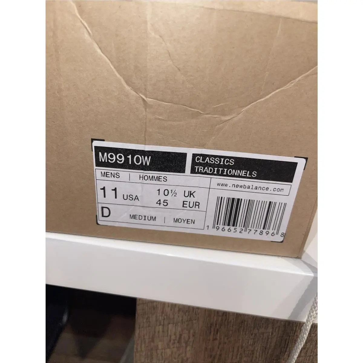New Balance shoes - New Balance 991 Made in England - M991OW - Off White 2