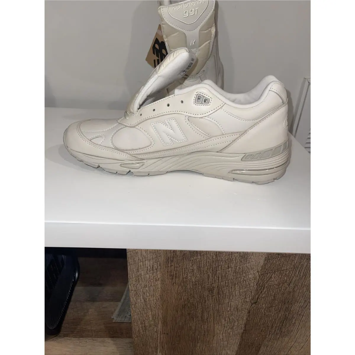 New Balance shoes - New Balance 991 Made in England - M991OW - Off White 5