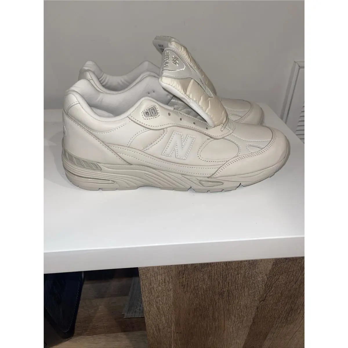 New Balance shoes - New Balance 991 Made in England - M991OW - Off White 7