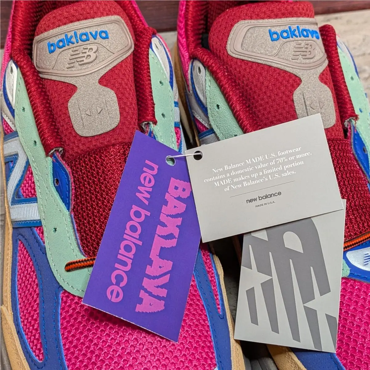 New Balance shoes - New Balance 990 v6 - U990AT6 - Multicolor (UPC: 197968493811) 5