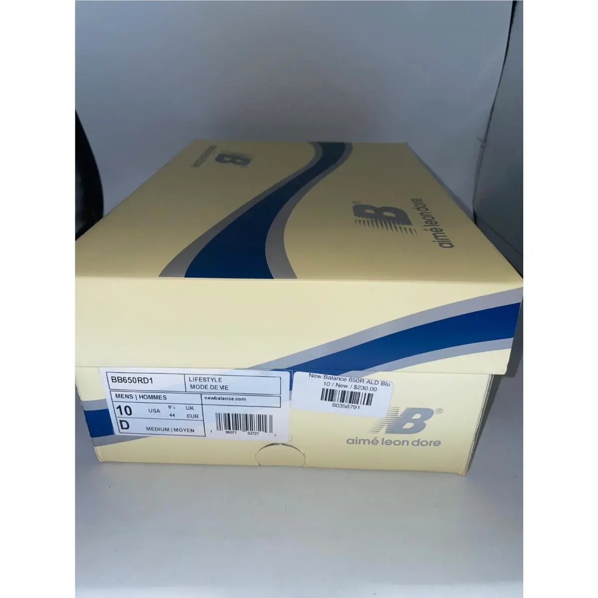 New Balance shoes - New Balance 650 R - BB650RD1 - Blue 5