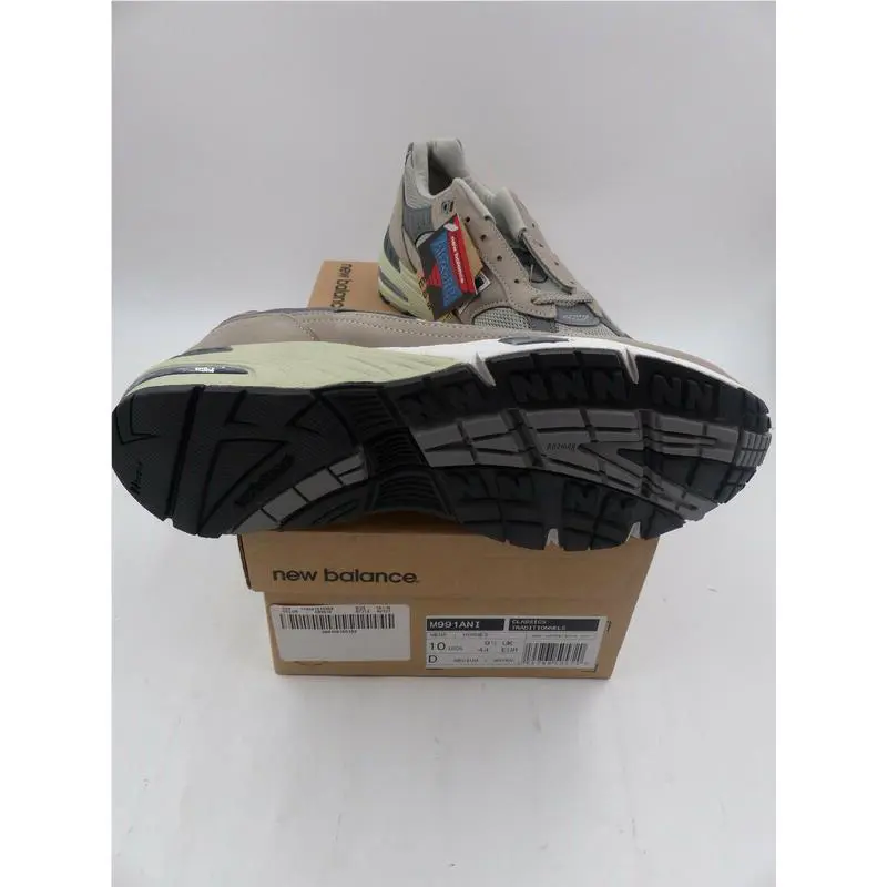 New Balance shoes - MADE IN THE UK - MADE THE - M991ANI - TAN/GREEN 1
