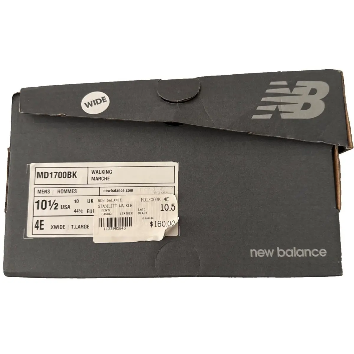 New Balance shoes - MD1700BK - MD1700BK - Black 1