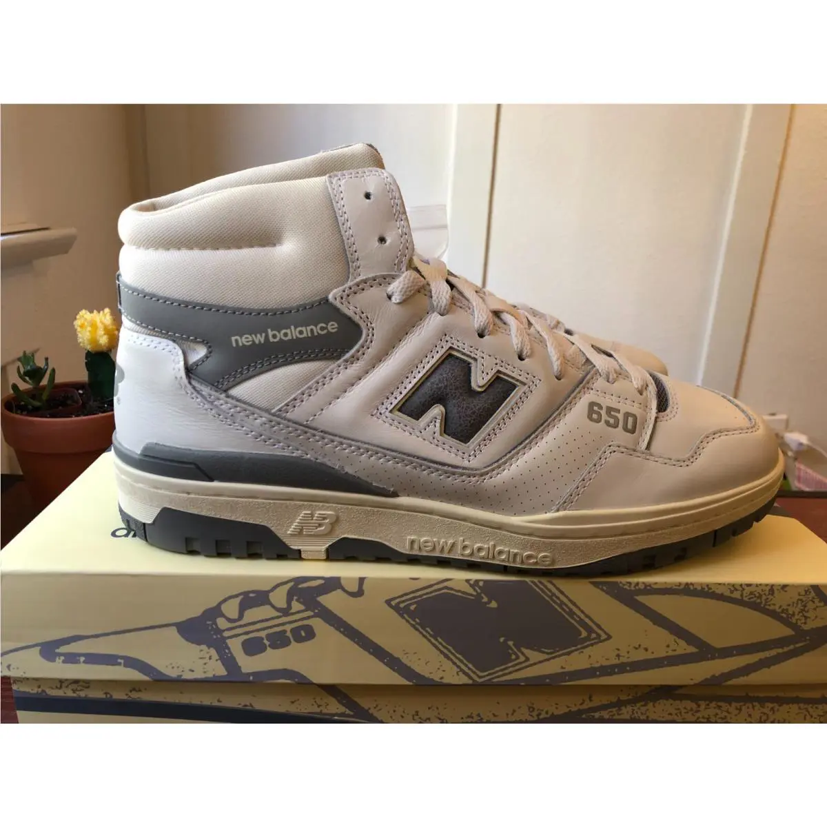 New Balance shoes - New Balance 600 - BB650RA1 - White / Grey (UPC: 196071927879) 2