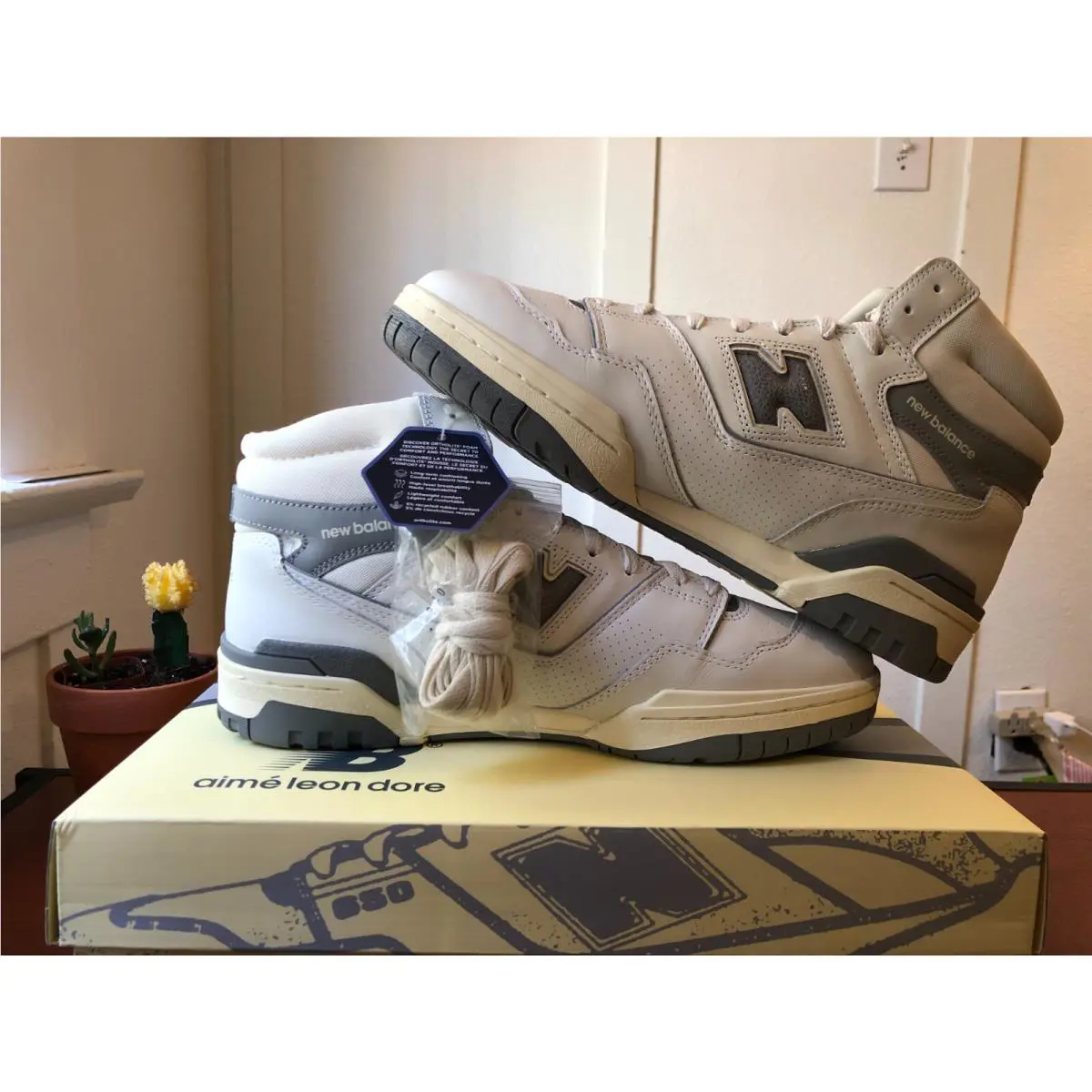 New Balance shoes - New Balance 600 - BB650RA1 - White / Grey (UPC: 196071927879) 4