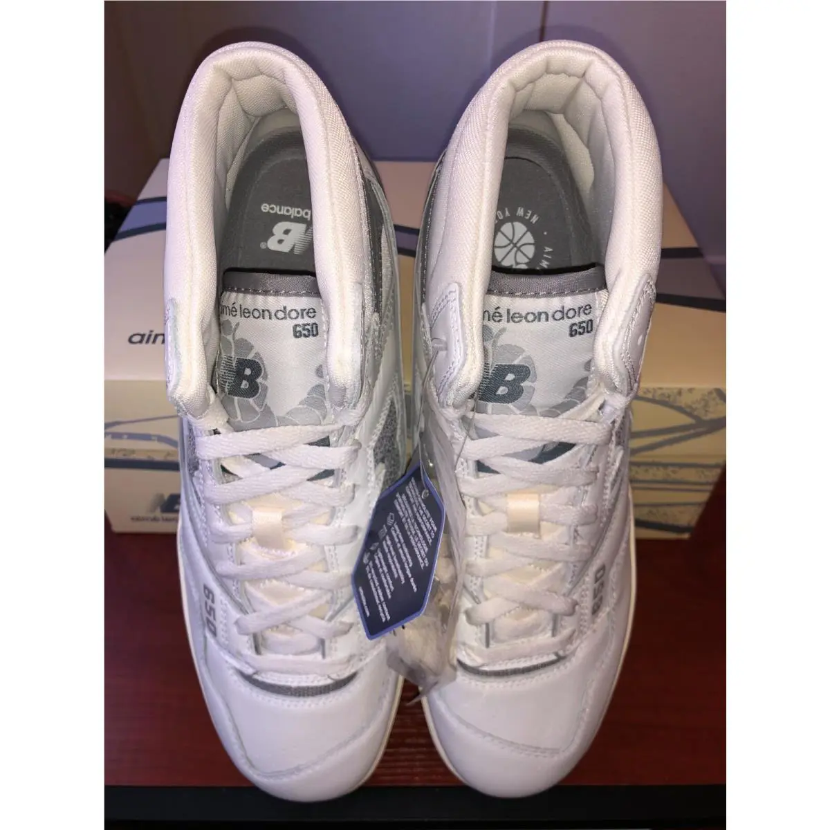 New Balance shoes - New Balance 600 - BB650RA1 - White / Grey (UPC: 196071927879) 7