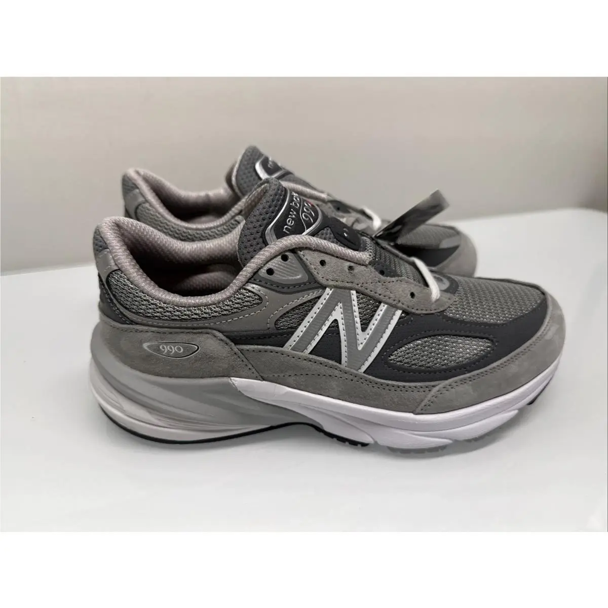 New Balance 990v6 Silver/grey W990GL6 Made in Usa Running Women`s 8 D