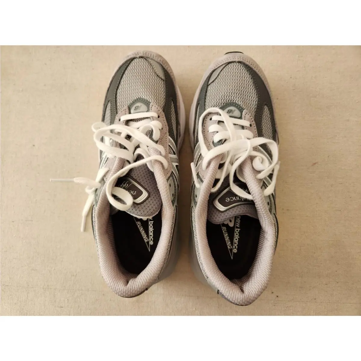 Balance 990v6 W990GL6 Women`s 6.5 D Gray Running Shoes Usa