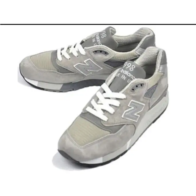 New Balance shoes - New Balance 998 - M998 - Grey/White 4