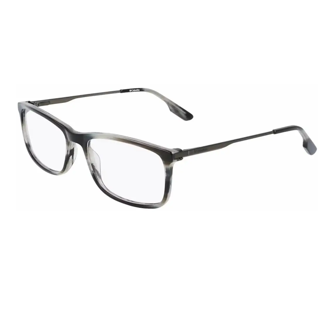 C8030 026 Grey Horn Rectangular Mens Eyeglasses 57-18-145mm by Columbia