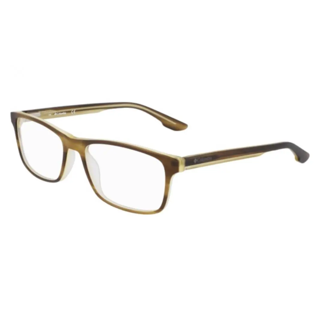 Columbia C8035 224 59mm Matte Brown Horn Men`s Eyeglasses Ophthalmic Frame