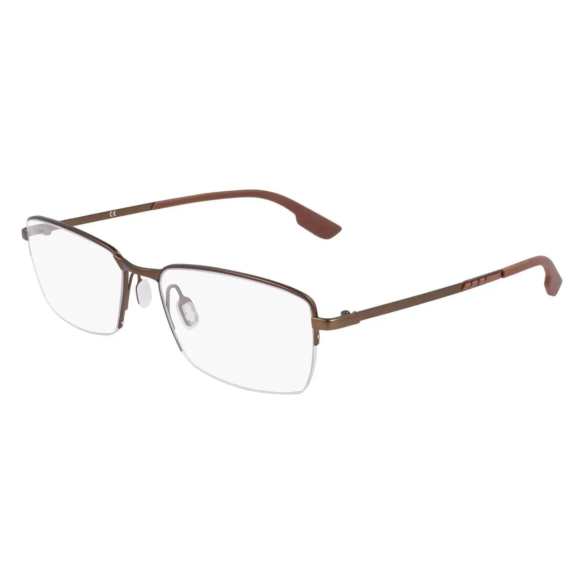 C 3034 201 Satin Brown Eyeglasses XL Size 60/18/150 by Columbia
