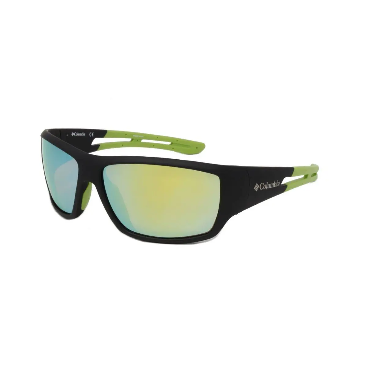 C525SP 006 Men`s Sunglasses Matte Black 62mm Green Polarized Lenses by Columbia