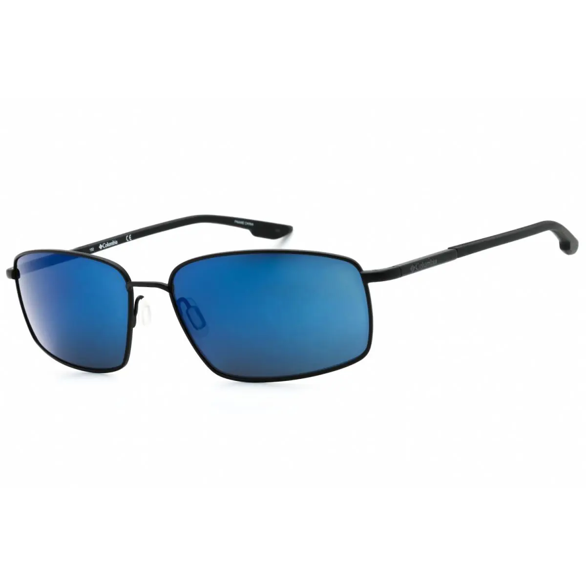 C107SM Pine Needle MR 003 Sunglasses Black Frame Blue Lenses 61mm by Columbia