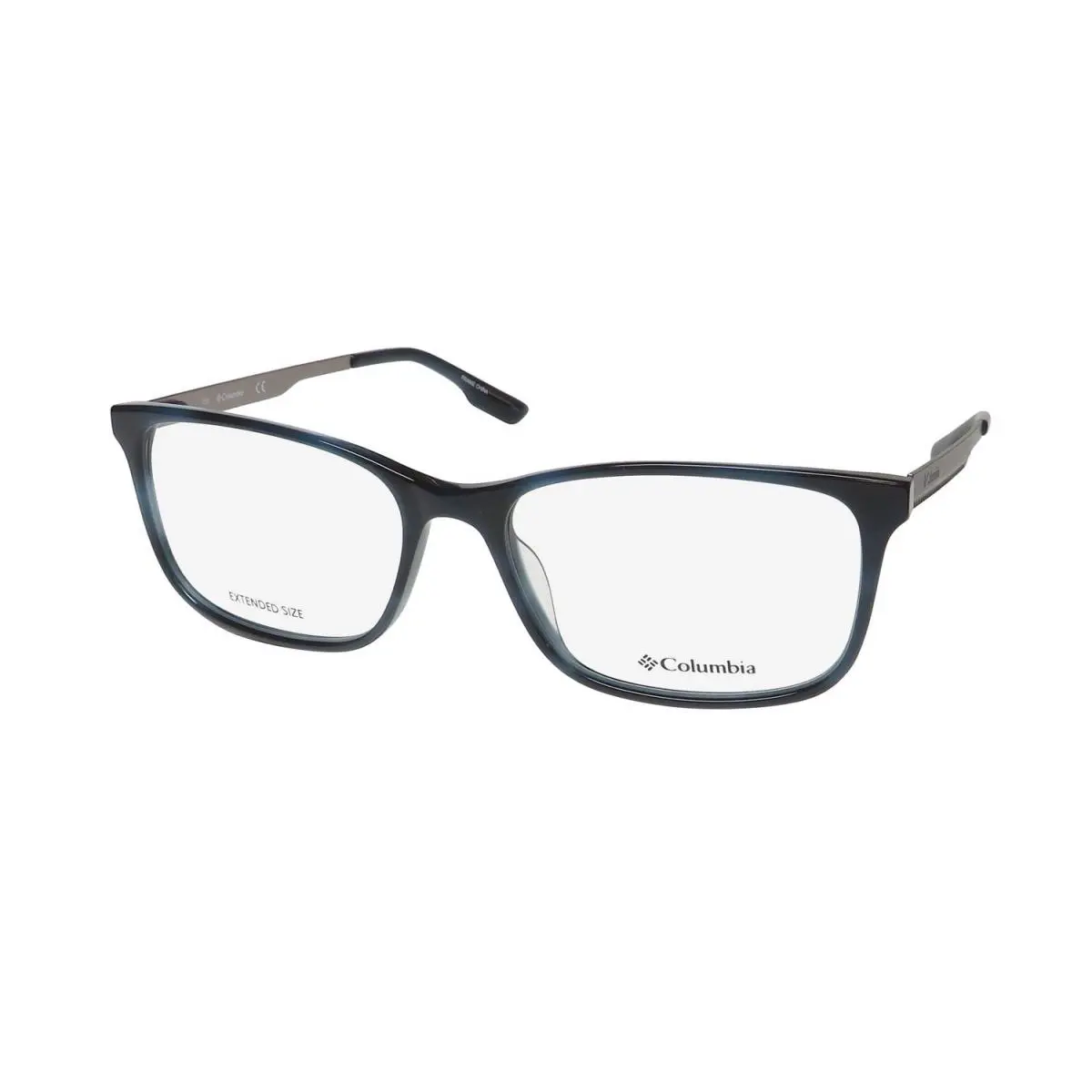 Columbia C8025 Eyeglass Frame Square Blue 59-18-150 Plastic Full-rim Mens