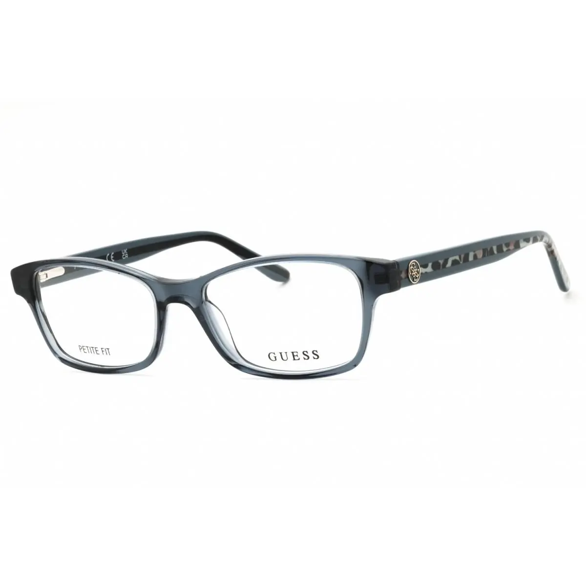 Guess GU2874 090 Shiny Blue 51mm Eyeglasses