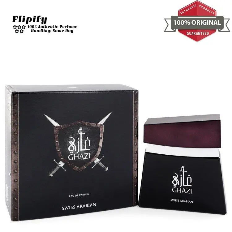 Ghazi Cologne 3.4 oz Edp Spray For Men  by Swiss Arabian