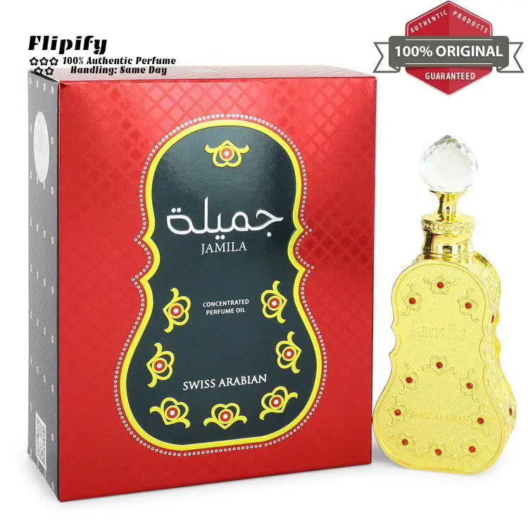 Jamila 0.5 oz Concentrated Perfume Oil For Women  by Swiss Arabian