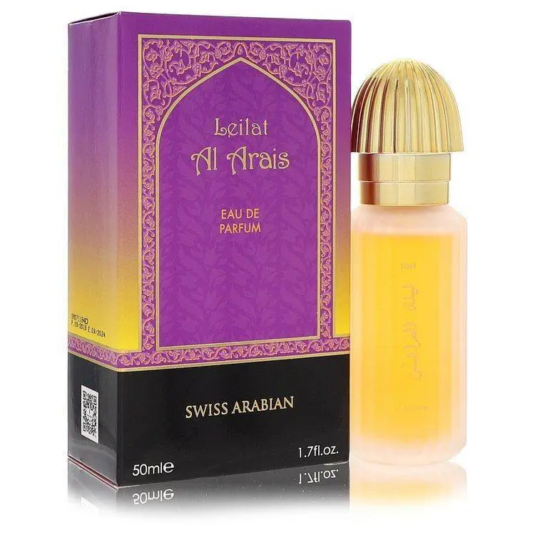 Leilat Al Arais  Eau De Parfum Spray 1.7 oz Men by Swiss Arabian