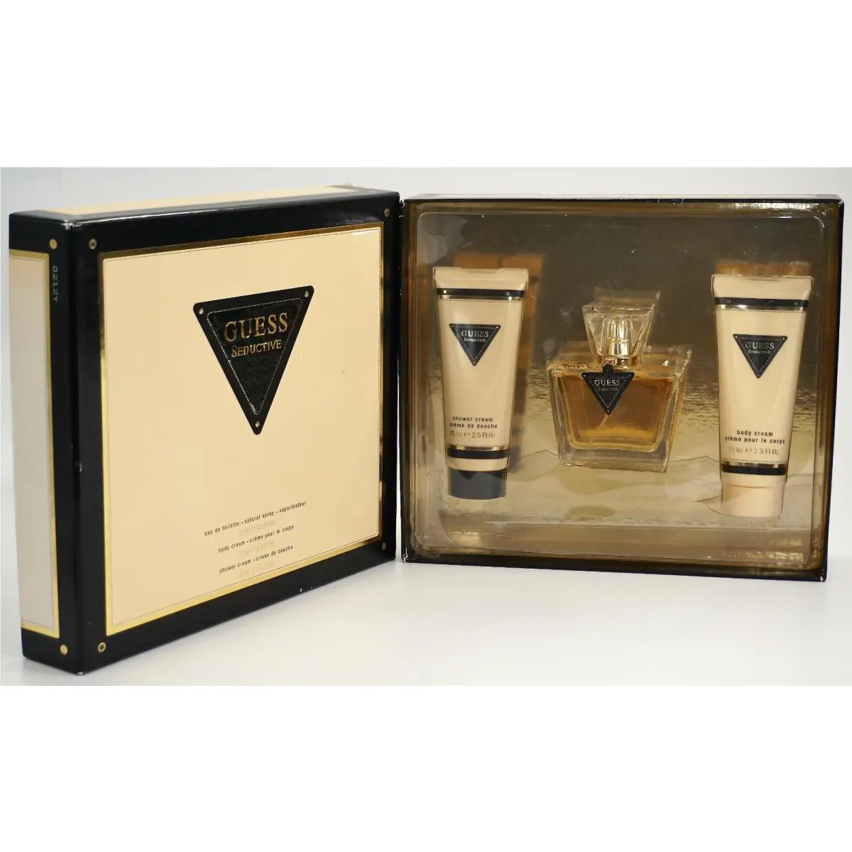 Guess Seductive 3 Piece Set 7.5 Fl. Oz. Full Size Read Description