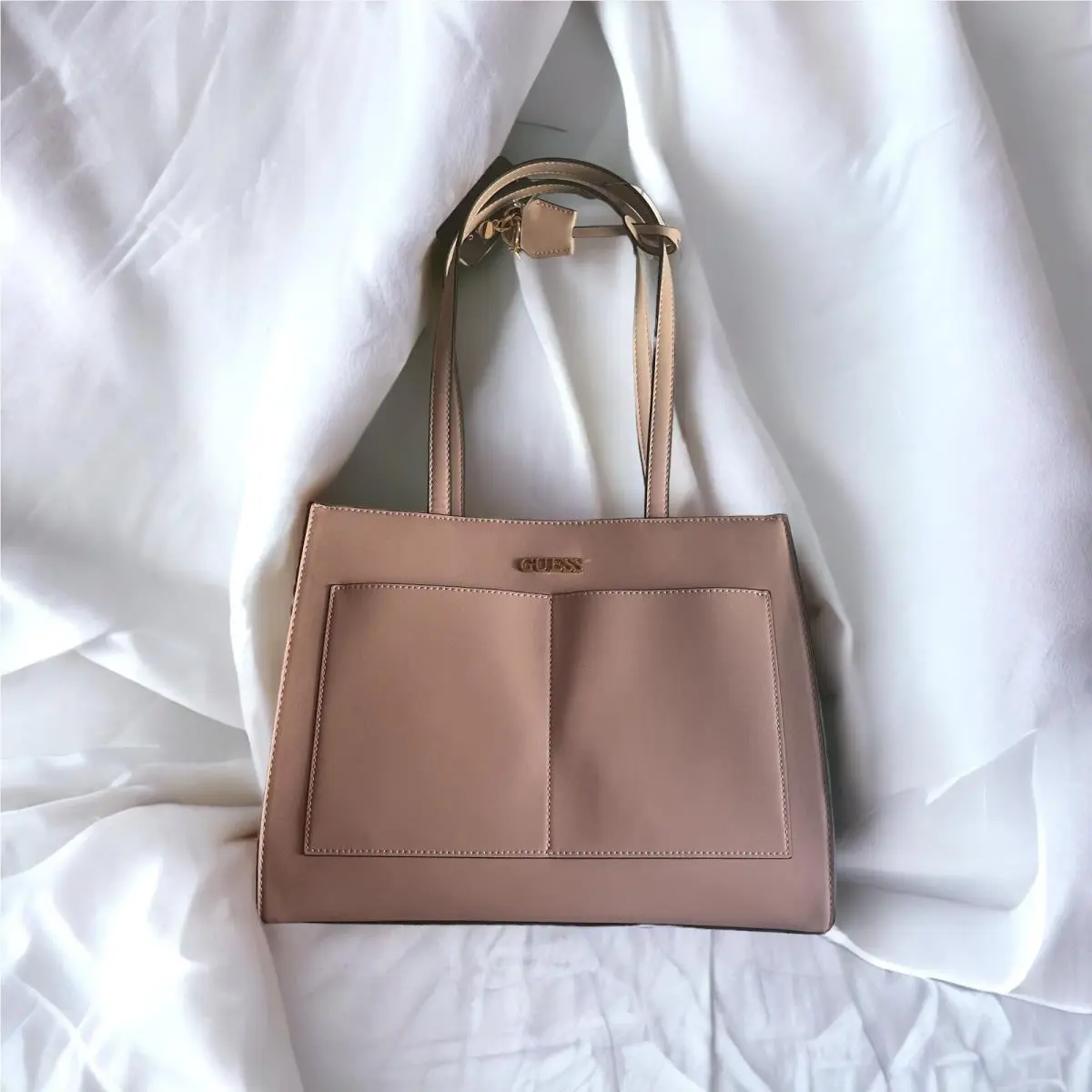 Guess Elmore Carryall Bag/purse Rose Pink Color