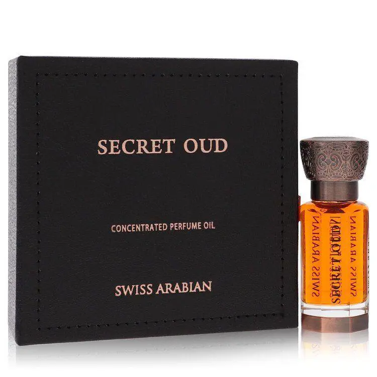 Secret Oud  Concentrated Perfume Oil 0.4 oz Unisex by Swiss Arabian
