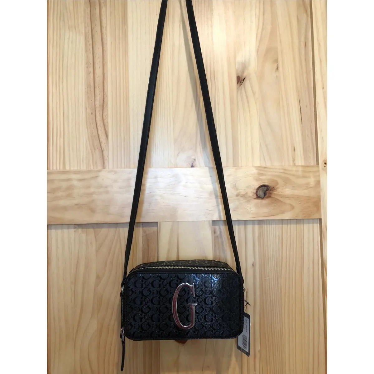 Guess Black Eveleth Crossbody Purse