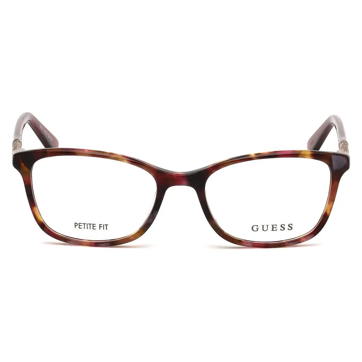 Guess GU2658 Eyeglasses Women Bordeaux Other Rectangle 50mm