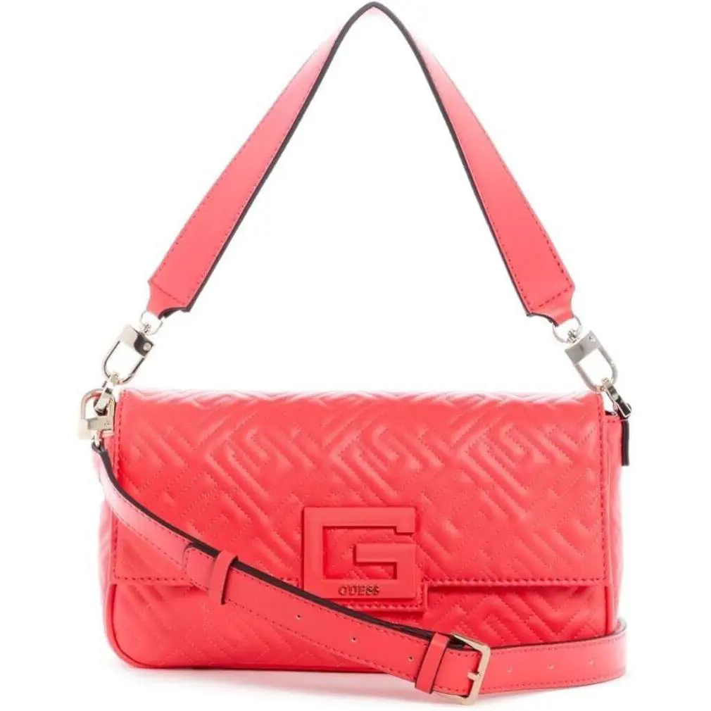 Guess Brightside Quilted Crossbody Shoulder Bag Handbag