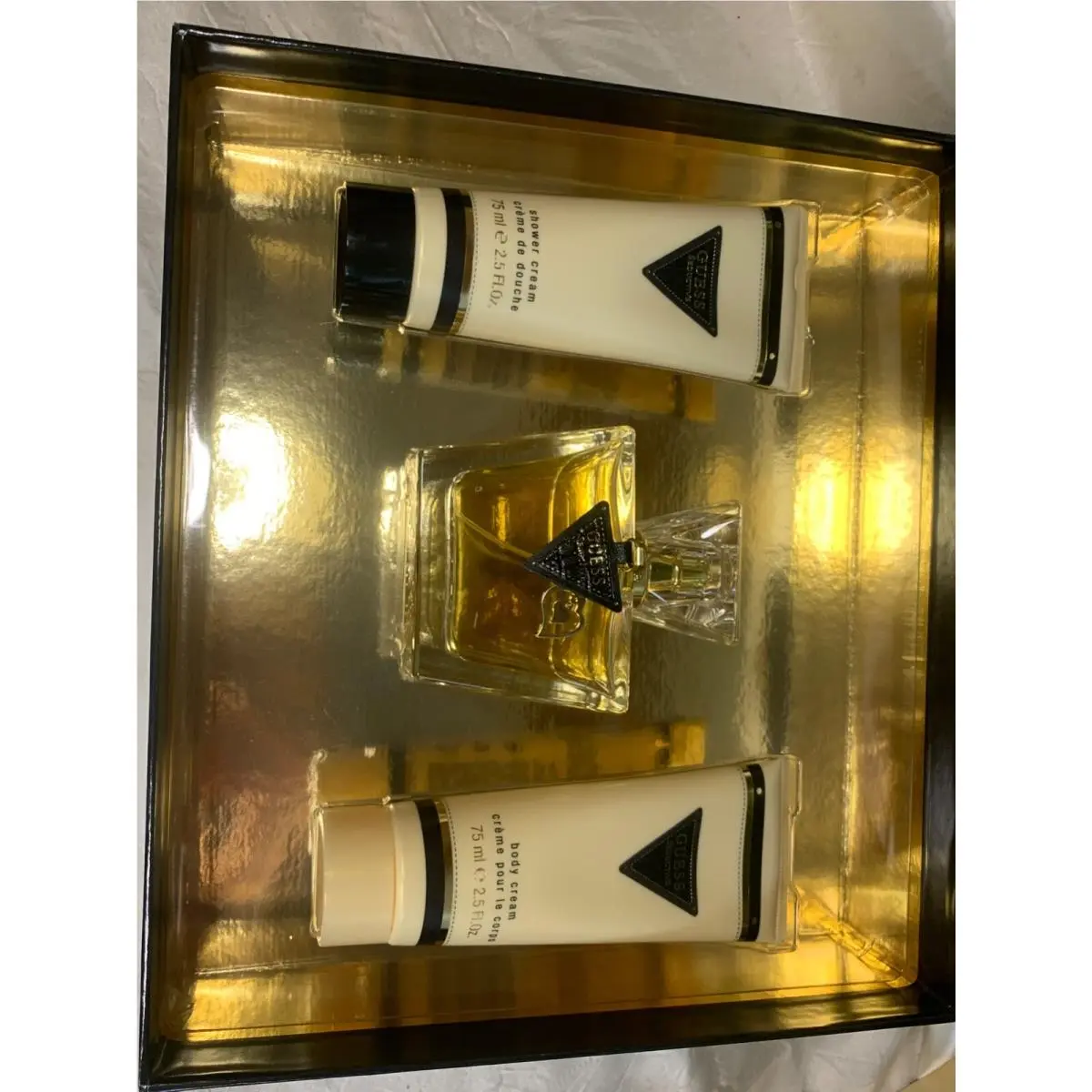 Guess Seductive Gift Set 75ML Edt Spray/ 75ML Body Cream/ 75MML Shower Cream