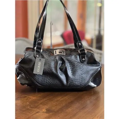 Guess Grosseto Top Handle Satchel Shoulder G Logo Handbag PV430225