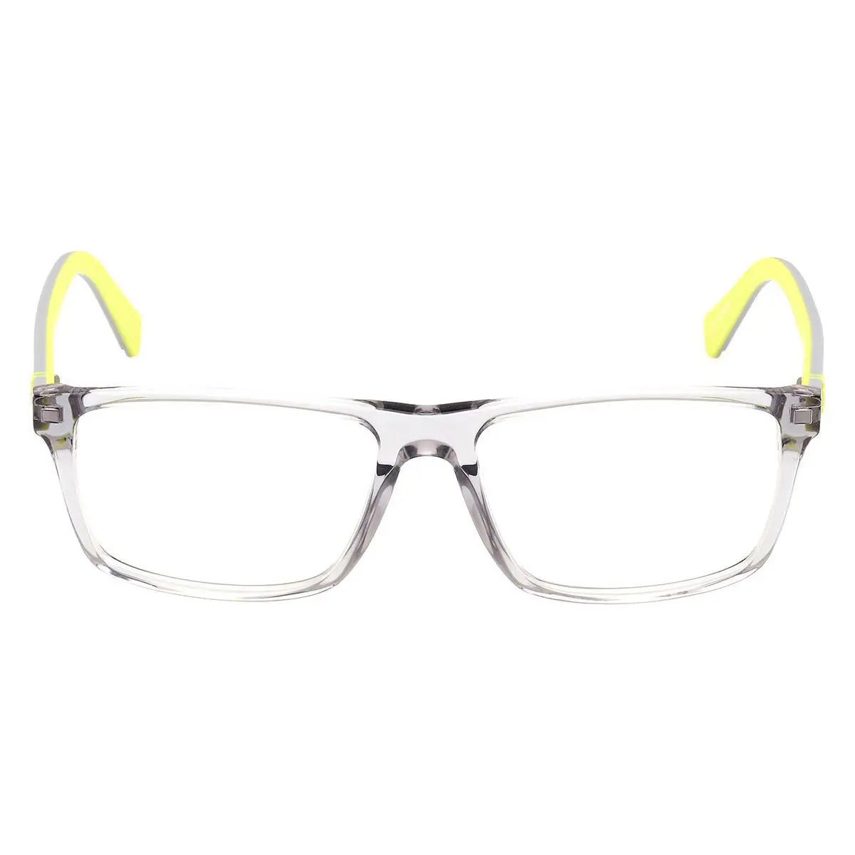 Guess GU50130 Eyeglasses Men Shiny Gray 57mm