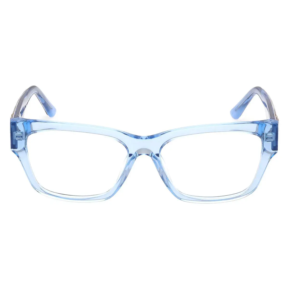 Guess GU50126 Eyeglasses Women Shiny Light Blue 53mm