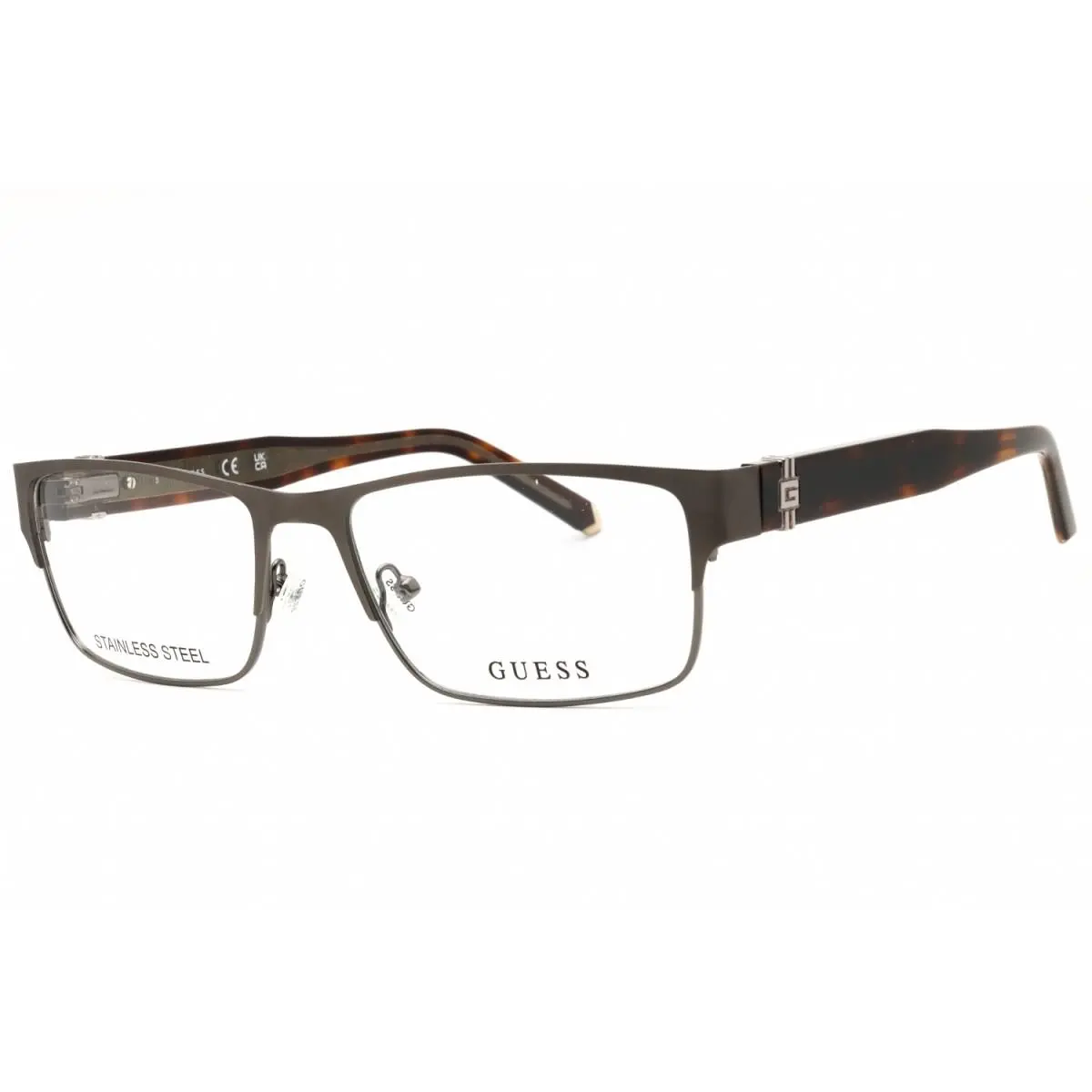 Guess GU50082 009 Matte Gunmetal 56mm Eyeglasses