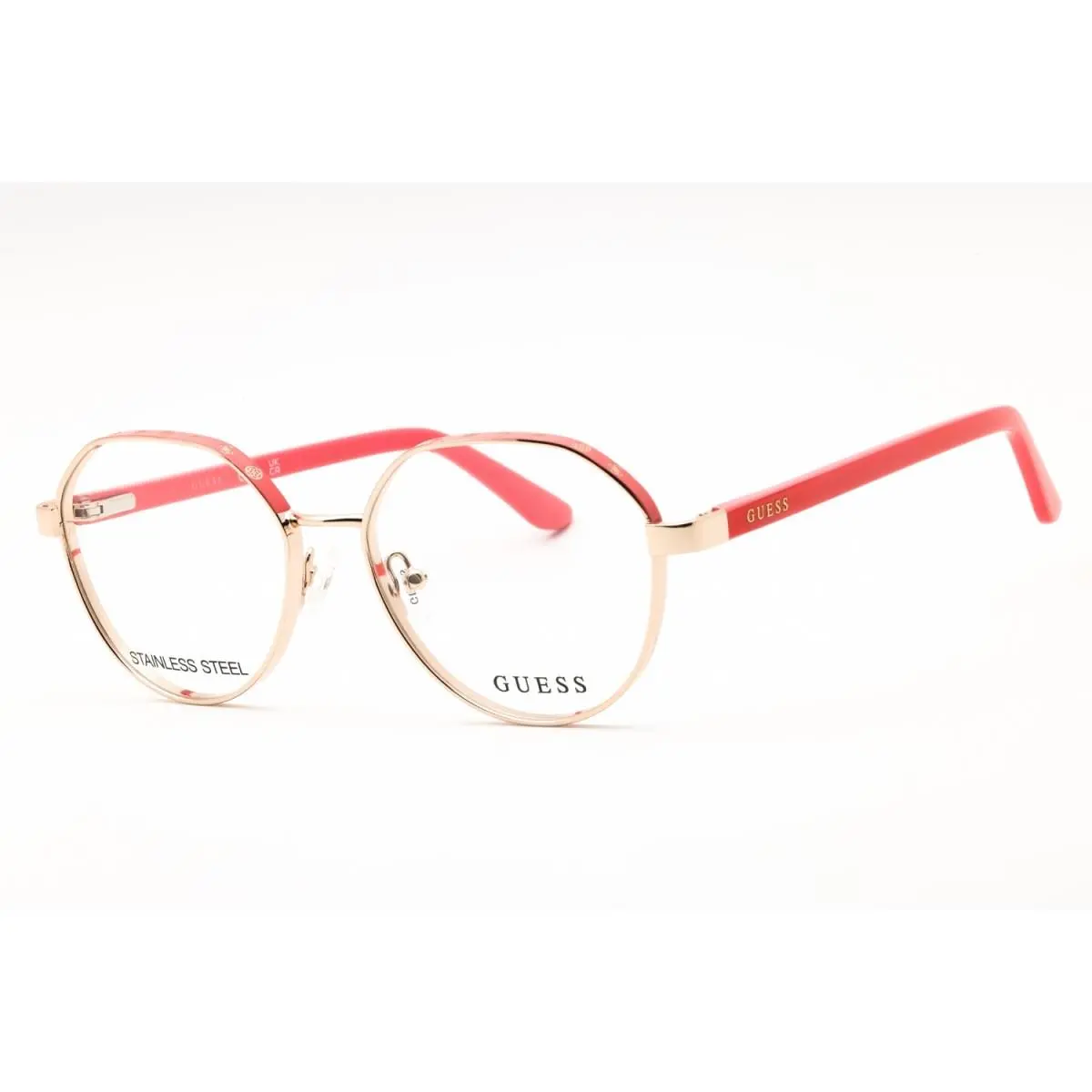Guess GU50124 074 Pink 51mm Eyeglasses