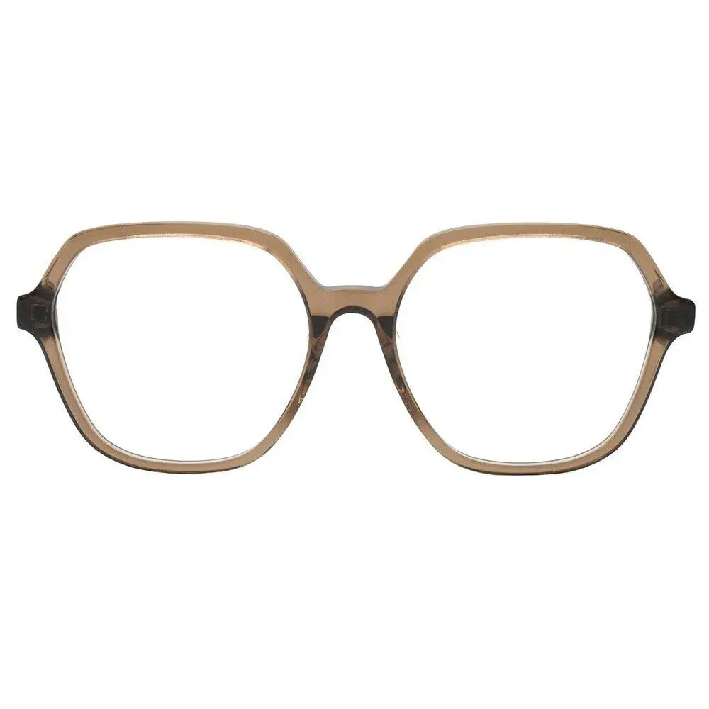 Guess GU50155-D 048 Brown Square Plastic Optical Eyeglasses Frame 53-16-140
