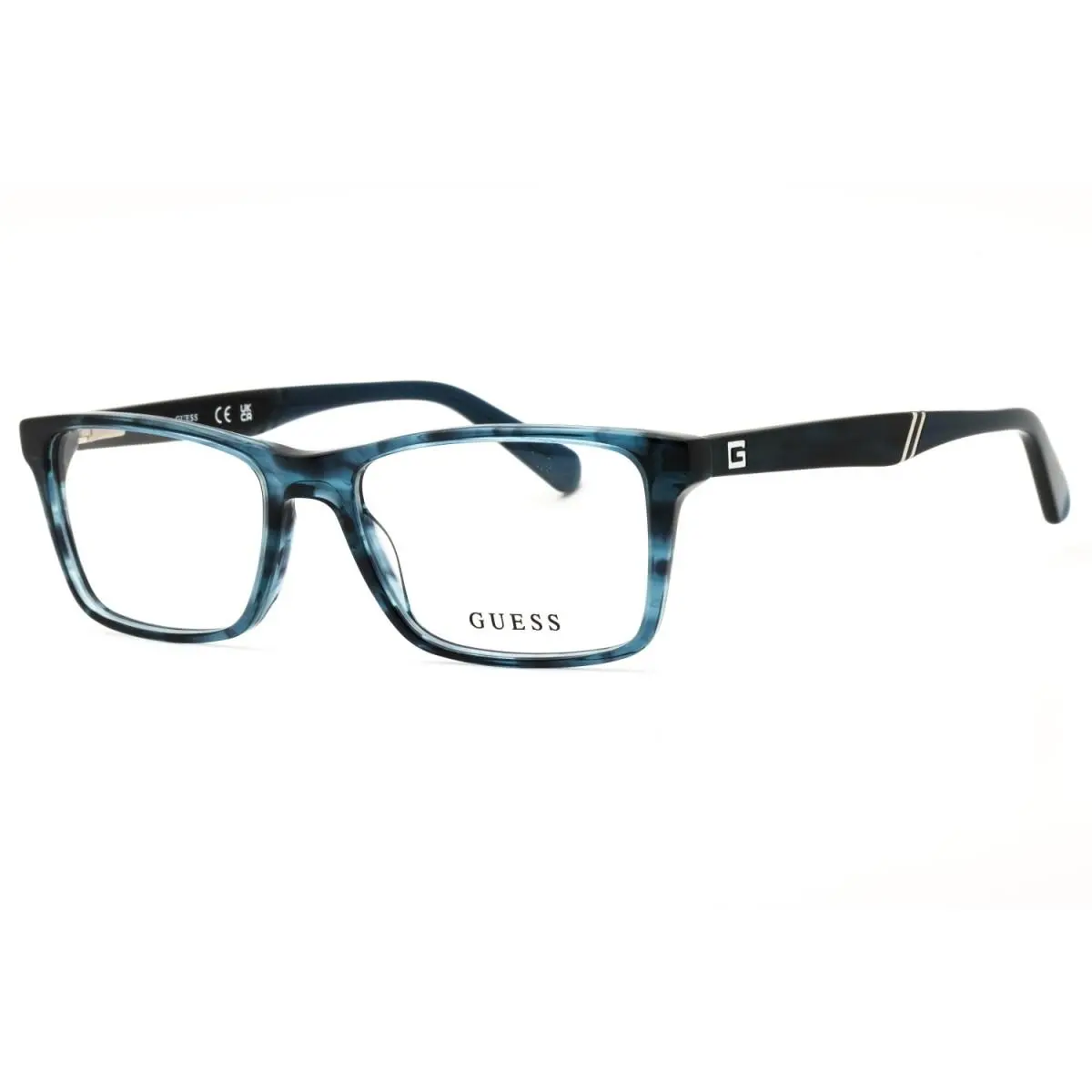 GU1954 Eyeglasses Men Blue Other Rectangle 53mm by Guess