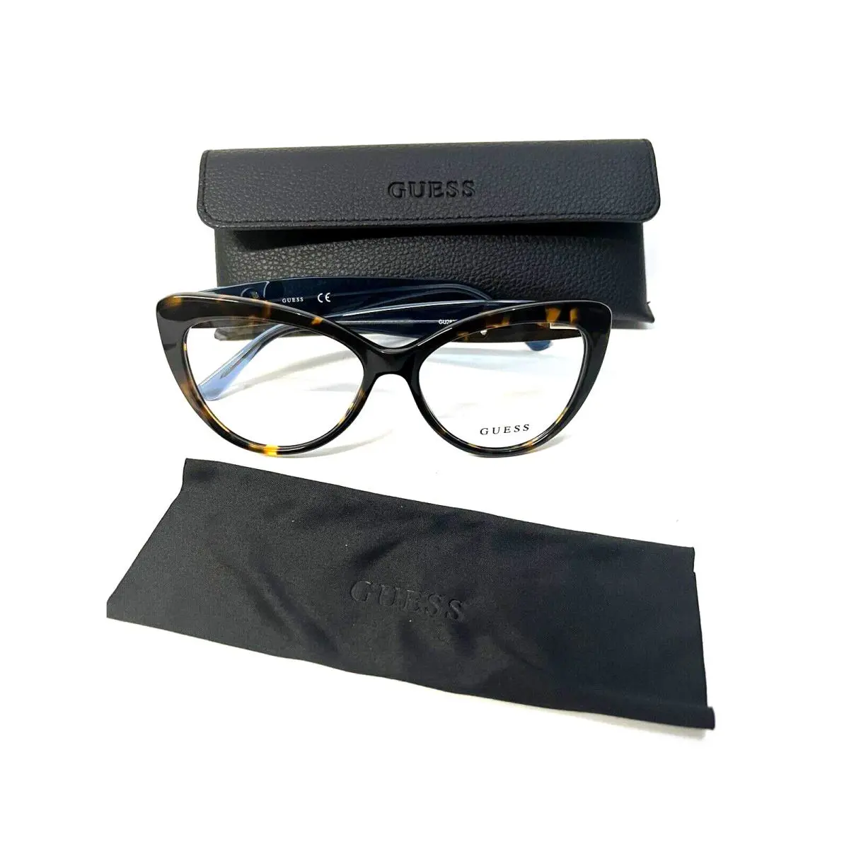 Guess Eyeglasses GU2837 052 Brown 53-15-140