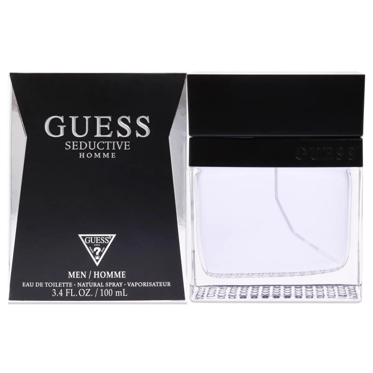Pack of 3  Seductive  For Men - 3.4 oz Edt Spray by Guess