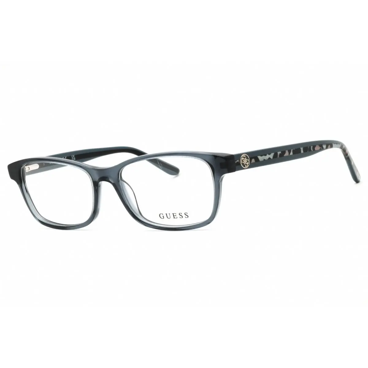 Guess GU2874 090 Shiny Blue 53mm Eyeglasses