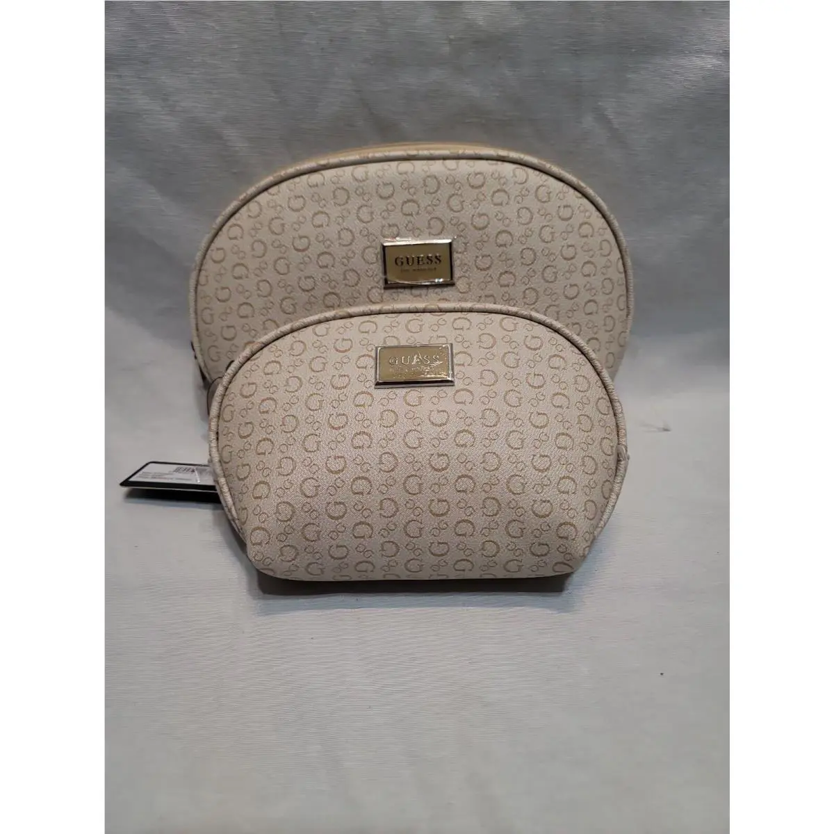 Guess Menville Travel Signature Bags Sand Color