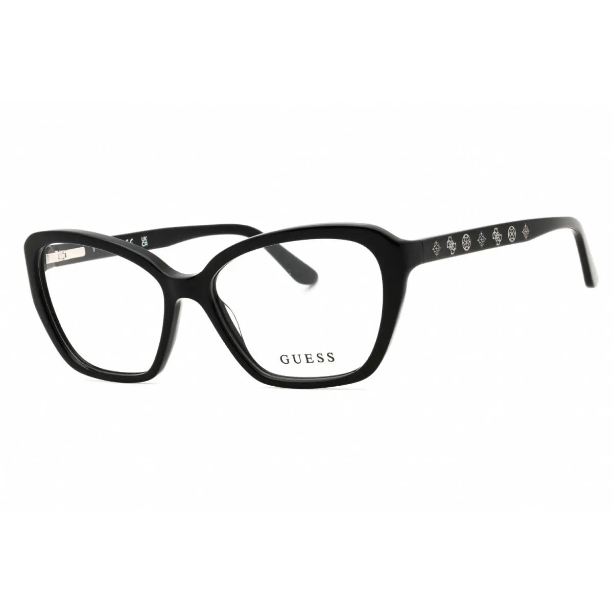 Guess GU50115 001 Shiny Black 52mm Eyeglasses