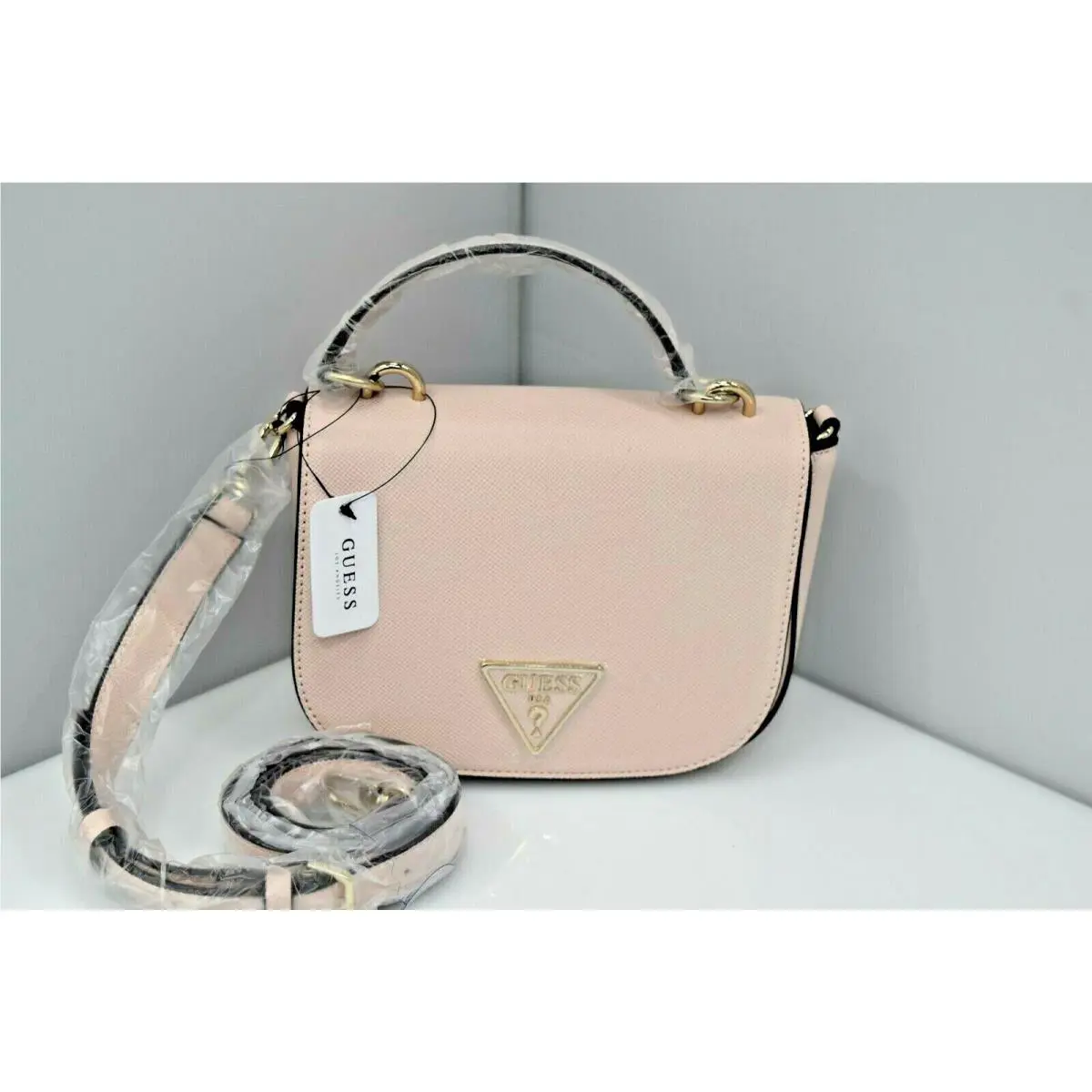Guess Carys Mini Blush Crossbody Small VG740373 Handbag
