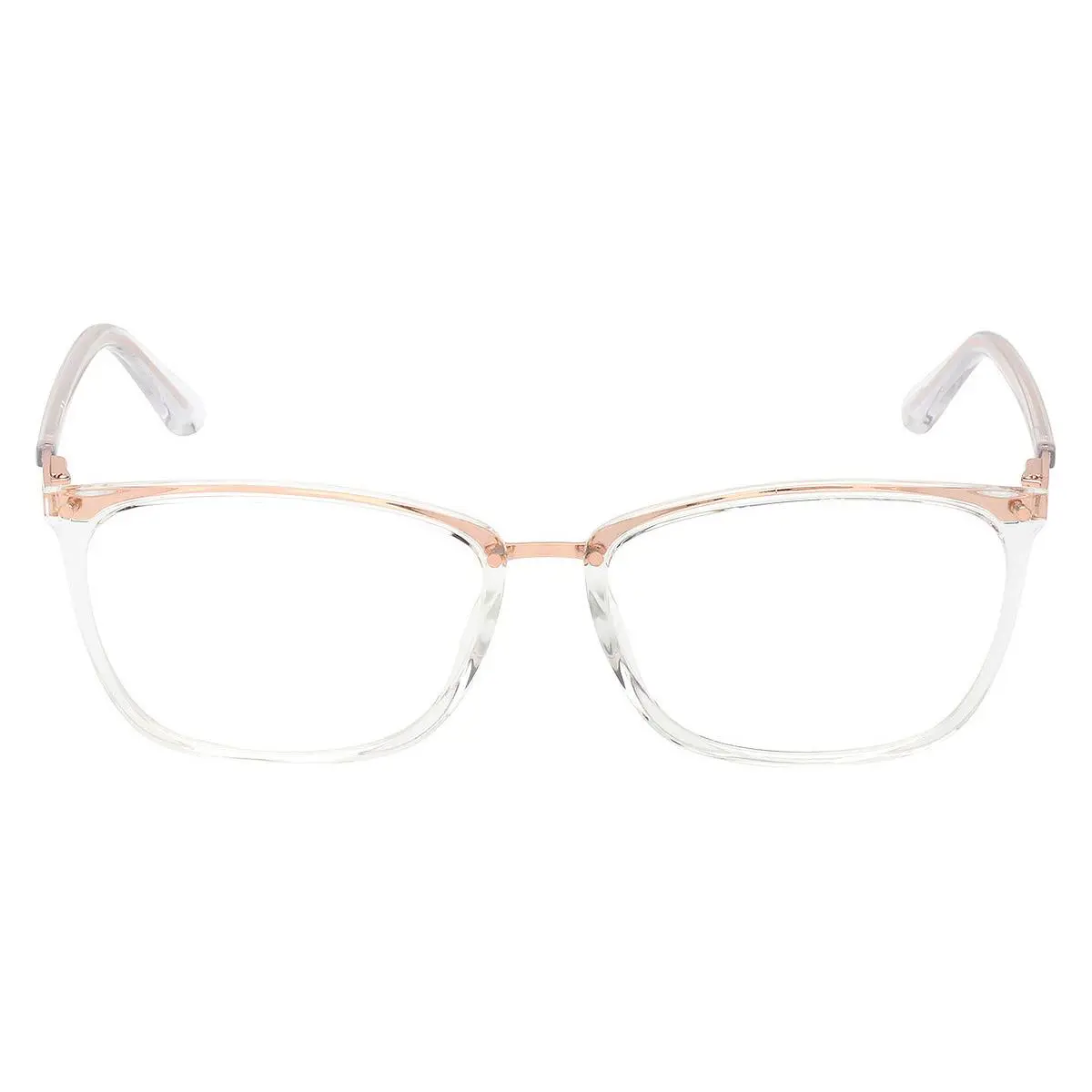 Guess GU2958 Eyeglasses Women Crystal Rectangle 54mm